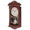 Quickway Imports Vintage Grandfather Wood- Looking Plastic Pendulum Wall Clock for Living, Kitchen, or Dining, Brown QI004145.BN - alternate 5